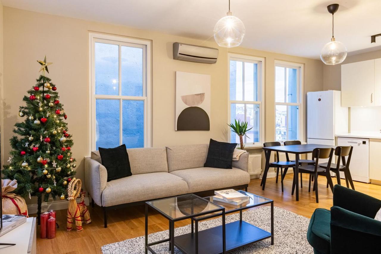 דירות איסטמבול Mesmerizing Flat With Bosphorus View In Beyoglu מראה חיצוני תמונה